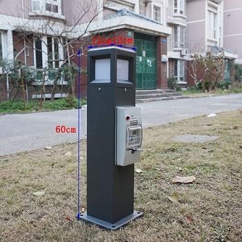 指印水电桩ZDW-03 智能化房车营地与停车场的水电解决方案